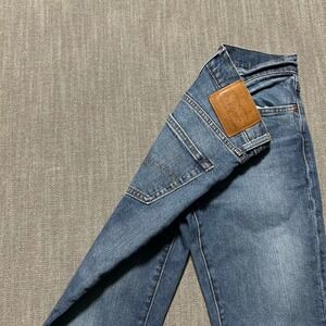 Levis Premium 511 Slim Fit Jeans Mens W28 L32 Medium Wash Blue Stretch Denim